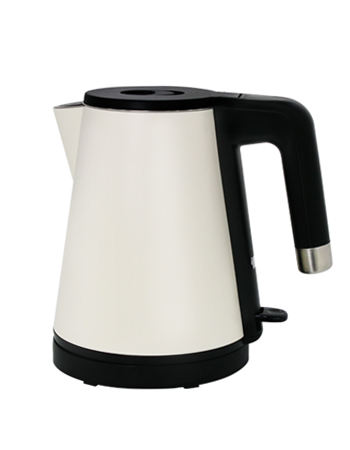 White coffeepot